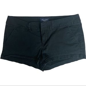 Black Denim Shorts - American Eagle - Size 10